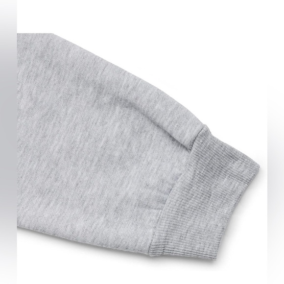 Gray Oversized Long Sleeve Sweatshirt - Picture 6 of 9